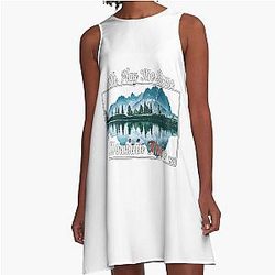 Mens Funny Romantic Western A-Line Dress