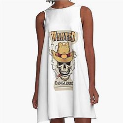 Mens Best Western Urban Cowboy Movie A-Line Dress Gifts for Movie Fans