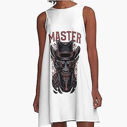 People Call Me Romantic Western Movie Music Fans A-Line Dress