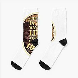 Vintage Romantic Cowboy Western Movie Gift for Fans Socks