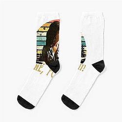 Lover Gift for Movie Fans | Romantic Urban Cowboy Western Movie Socks