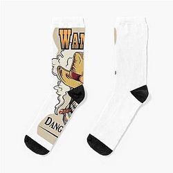 Mens Best Western Urban Cowboy Movie Gifts Socks