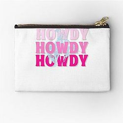 Music Vintage Western Cowboy Graphic Gift Zipper Pouch