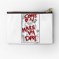 Mens Western Cowboy Movie Funny Zipper Pouch