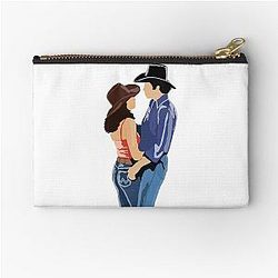 Funny Gift for American Urban Cowboy Western Movie Zipper Pouch