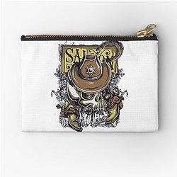 Men's Women's Romantic Urban Cowboy Western Movie for Fans Zipper Pouch