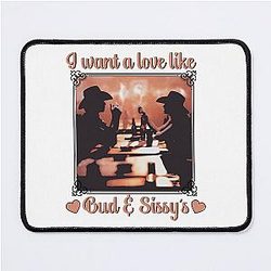 Gift Idea Western Cowboy Movie Graphic Mouse Pad