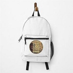 Vintage Photographic Romantic Urban Cowboy Western Movie Gift Movie Fan Backpack