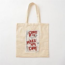 Mens Favorite Western Urban Cowboy Movie Funny Cotton Tote Bag