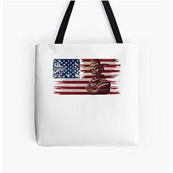 Needed American Cowboy Romantic Western Graphic Tote Bag