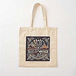 Urban Cowboy Vibes Cotton Tote Bag