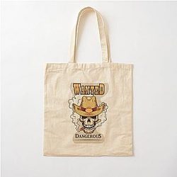Mens Best Western Urban Cowboy Cotton Tote Bag For Movie Fans