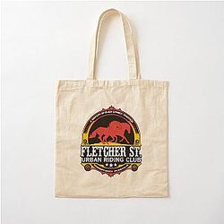 Retro Cotton Tote Bag Gifts for Everyone Urban Cowboy Vintage Western Movie