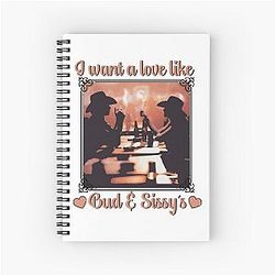 Gift Idea Western Cowboy Movie Cute Gifts Notebook