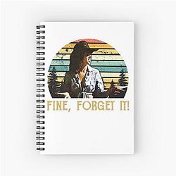 Lover Gift Romantic Cowboy Western Movie For Fans Spiral Notebook