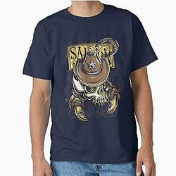 Classic Western Cowboy T-Shirt for Men Women Fans