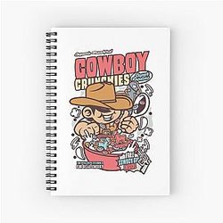 Gift Idea Western Cowboy Funny Graphic Notebook
