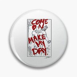Mens Favorite Western Urban Cowboy Movie Funny Pin