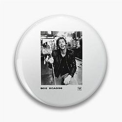 People Call Me Romantic Cowboy Funny Fans Pin