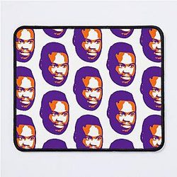 Uriah Hall Purple Mouse Pad