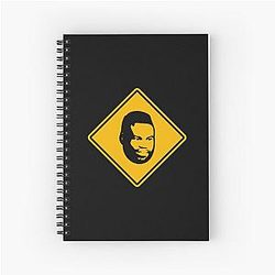 Uriah Hall Sign Spiral Notebook