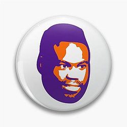 Uriah Hall Purple Pin