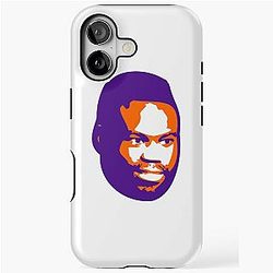 Uriah Hall Purple and Orange iPhone Tough Case -> Uriah Hall Purple iPhone Case