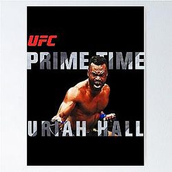Uriah Hall MMA UFC Poster