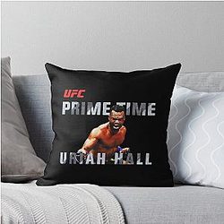 Uriah Hall MMA UFC Throw Pillow