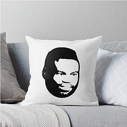 Uriah Hall Black Throw Pillow