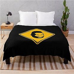 Uriah Hall Sign Throw Blanket