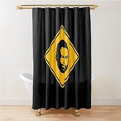 Uriah Hall Sign Shower Curtain