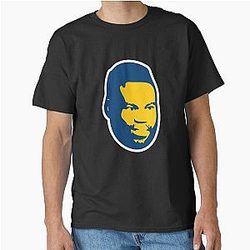 Uriah Hall Classic Blue Yellow T-Shirt