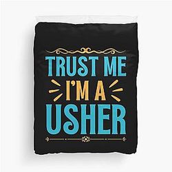 Trust Me Usher Duvet Cover