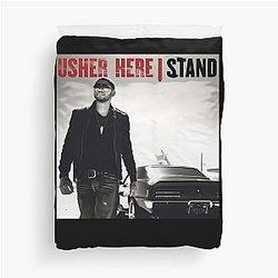 Usher Here Stand Duvet Cover