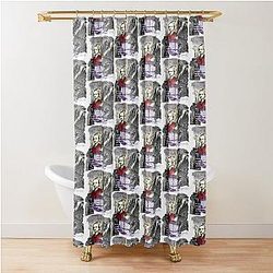 Edgar Allan Poe The Fall of the House of Usher Shower Curtain