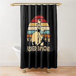 Usher Raymond Shower Curtain 

 Becomes

Usher Shower Curtain