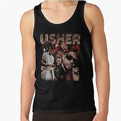 Classic 90s Usher Tank Top Rap