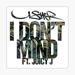 Usher I don't Mind Sticker