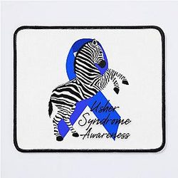 Usher Syndrome Awareness Mouse Pad