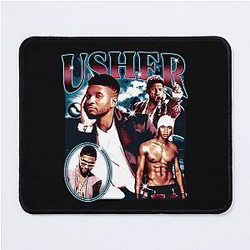 Grunge Style Usher Mouse Pad