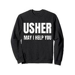 Christian Usher Church Sweatshirt Gift