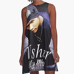 Album Usher My Way A Line Dress