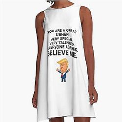 Usher Fun A-Line Dress