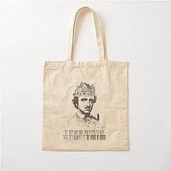 Edgar Allan Poe House Usher Design Cotton Bag