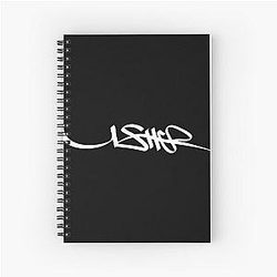 Usher Spiral Notebook