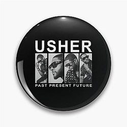 New Usher Past Tour Future Pin