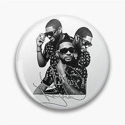 Usher present Pin