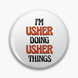 Usher Doing Things Pin