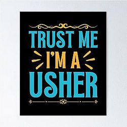 Trust me I Usher Poster
